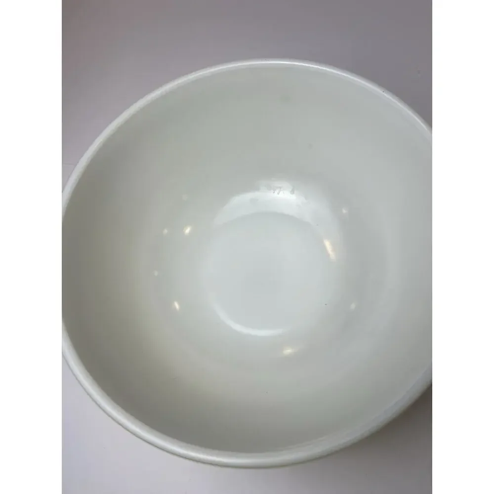 Pyrex #404 Yellow Nesting Mixing Bowl 4 Qt Vintage Primary Color